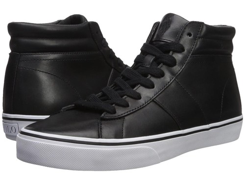 Polo Ralph Lauren Black Shaw Leather 