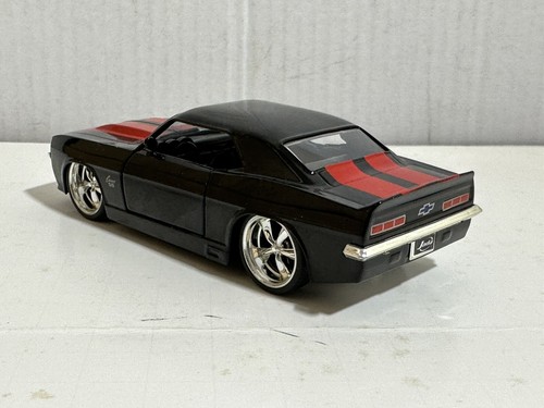 JADA BTM 1969 CHEVY CAMARO BLACK 1:32 DIECAST KMC 5.5" PULL BACK NEW NO BOX - Picture 10 of 12