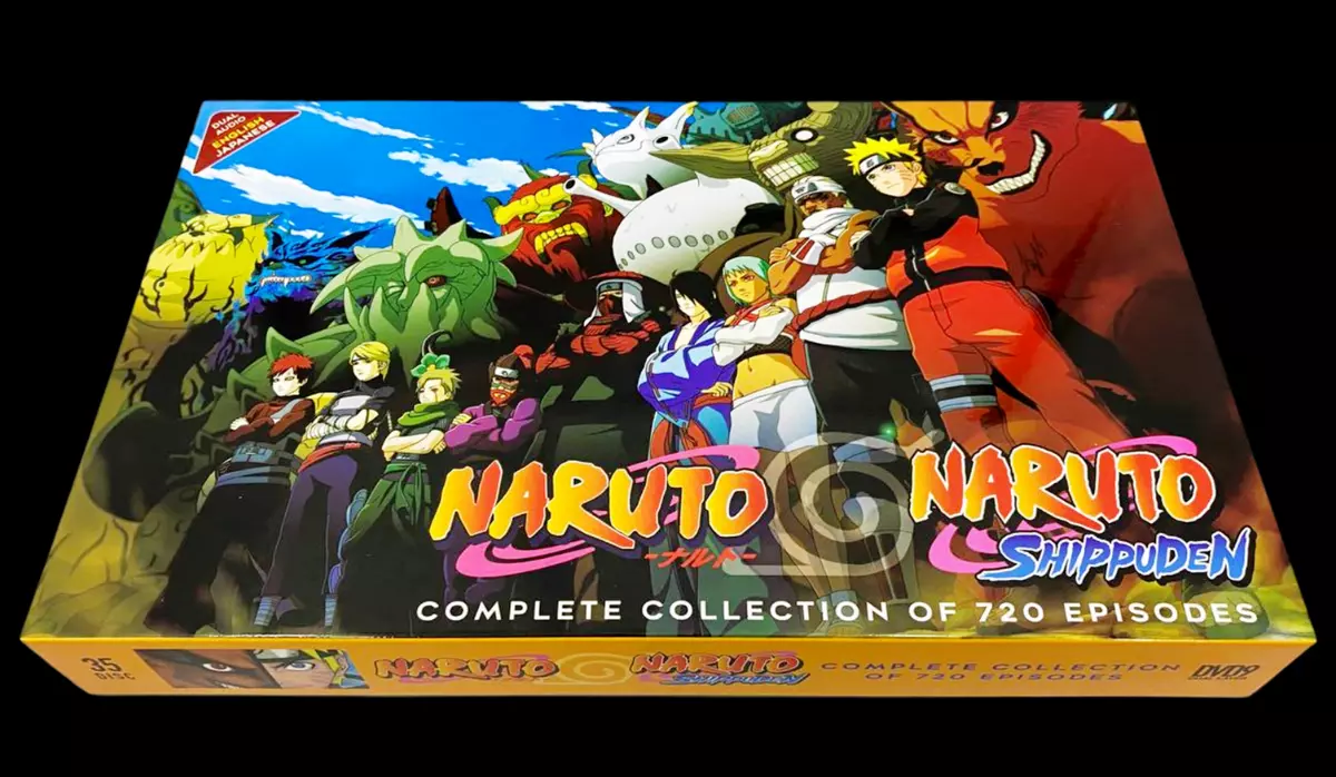 Naruto Shippuden Episode 1-720 DVD Anime Complete Collection English Dubbed  DHL