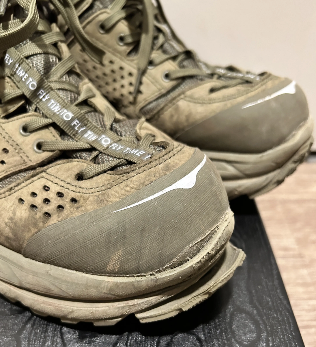 Hoka One One Tor Ultra Low WP JP Burnt Olive size US 9.5 | eBay