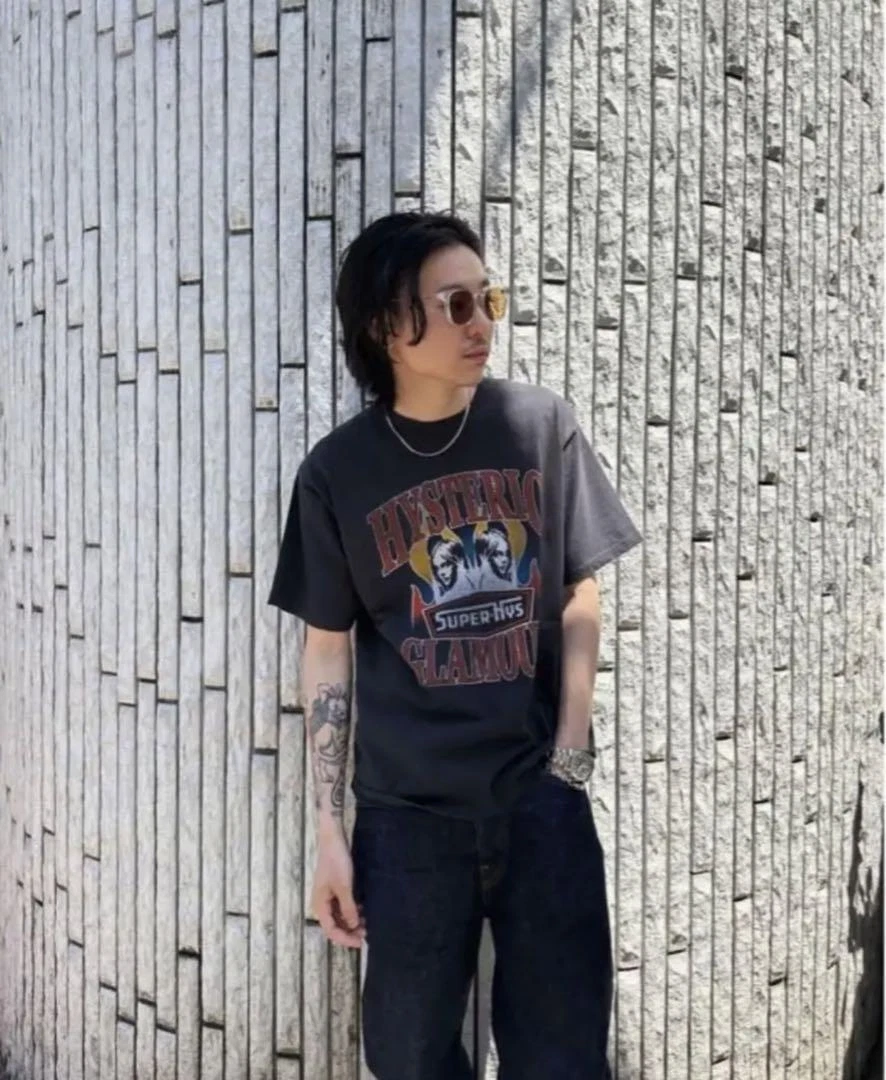 Hysteric Glamour FLARE WOMAN T-shirt Logo UNUSED from Japan | eBay