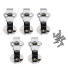 5 Pieces Adjustable Clarinet Thumb Rest Finger With Screws