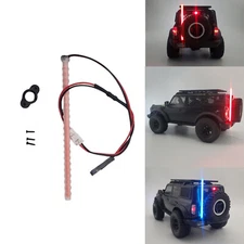 Rear Flagpole Light LED Lights Upgrade Part For 1/18 Traxxas TRX4M Bronco RC Car