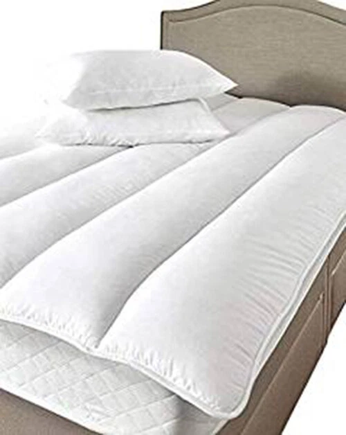Hotel Quality Mattress Topper Reviver Chanel Stitched Made In the UK