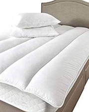 Hotel Quality Mattress Topper Reviver Chanel Stitched Made In the UK