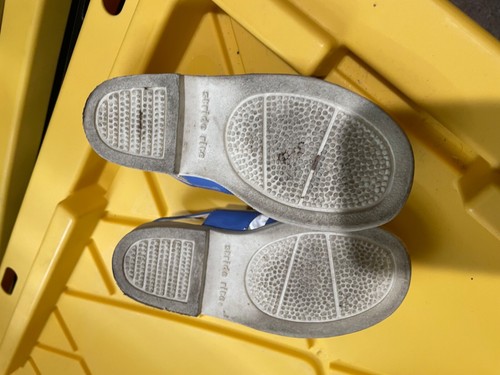 Stride Rite blue floral leather Toddler Sandals Sz 9 - Picture 5 of 5