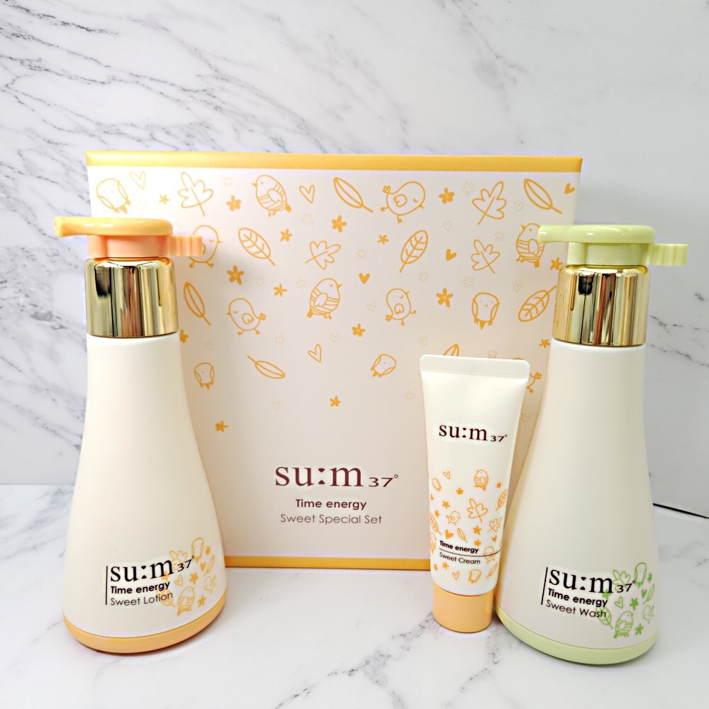 su:m37° タイムエナジー SU:M37 Time Energy 4pcs Special Set 8 Items Anti Aging