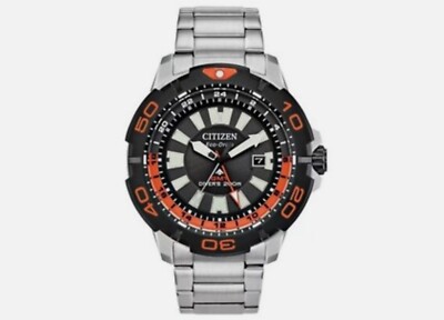 Citizen Eco-Drive Promaster GMT Men's Dive Watch 44MM BJ7129-56E