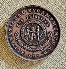 GAR Michigan Civil War Vets 1903 37th Encampment Reunion at San Francisco Badge
