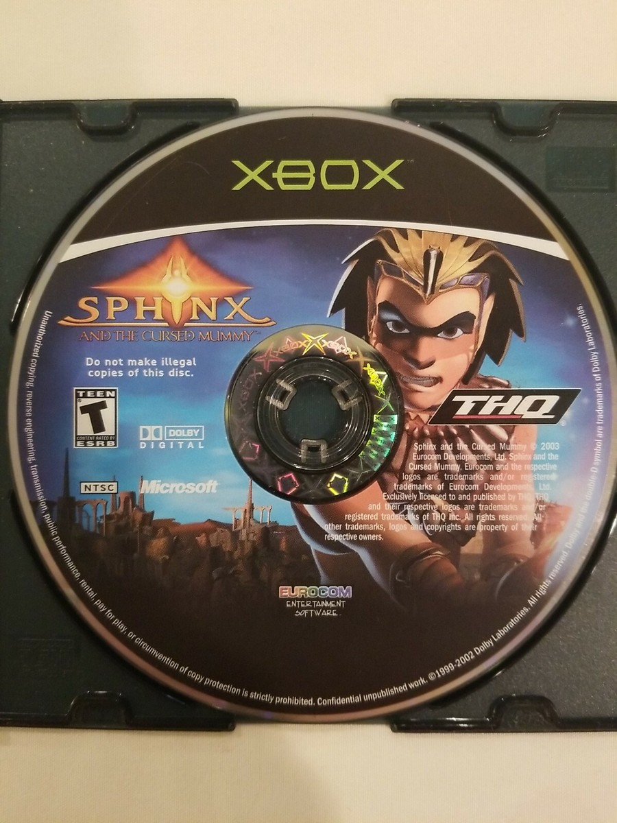 Sphinx and the Cursed Mummy (Microsoft Xbox) - DISC ONLY Sphinx and the Cursed Mummy (Microsoft Xbox) - DISC ONLY