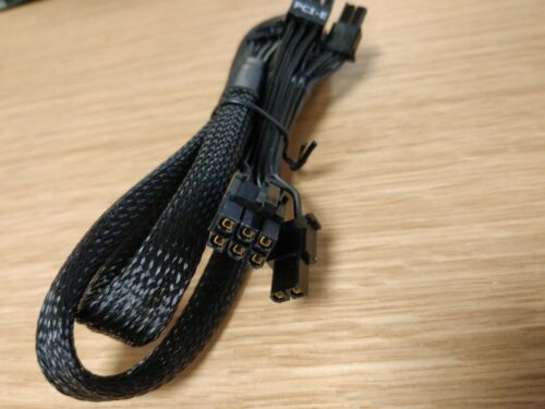 PSU 8Pin to Dual 8pin(6+2) Pin PCIe Modular Power Supply Cable (NEW) from UK - Picture 5 of 5