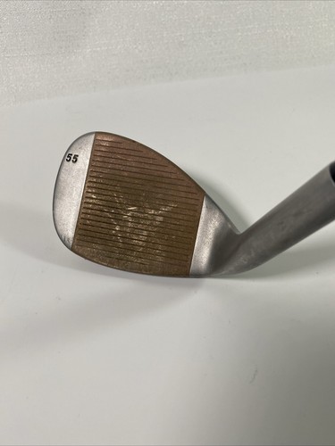 Carbite CS200 Check Mate Sand Wedge Copper Face Stiff Steel RH 55 Degree - Picture 9 of 12