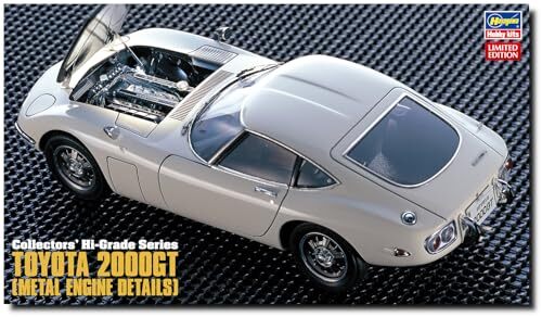 Hasegawa 1/24 Scale Toyota 2000GT Super Detail Plastic Model Kit CH47