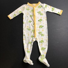 Gymboree Bloop Bloop Bloop Sea Turtle Footed Sleeper Size 3-6 months; Vintage