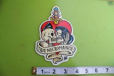Necromance Skull Tattoo VINCE RAY Pop Art Surfing Skateboarding Racing STICKER