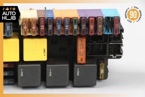 03-12 Mercedes R230 SL500 SL55 AMG Front Left SAM Fuse Box Control Module OEM - Picture 4 of 12