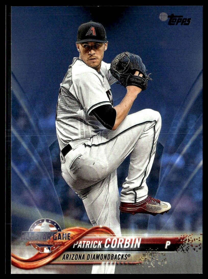2018 Topps Update US109 Patrick Corbin Diamondbacks ASG Father's Day Blue 30/50