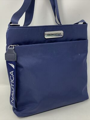 Nautica Diver Nylon Small Crossbody Bag Purse w/ Adj. Shoulder