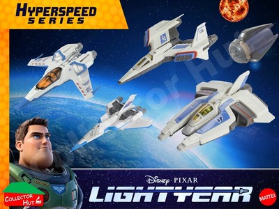 Disney Lightyear Mattel Hyperspeed Serie Modell Raumschiffe Actionfiguren