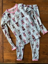 Girls Size S LOL Blue Base Layer Shirt and Pants