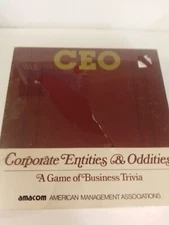 CEO Corporate Entities & Oddities A Game of Business Trivia Brand New Sealed