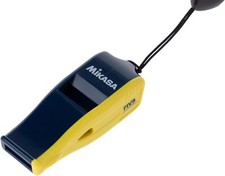 New Mikasa FIVB Whistle Volleyball Referee Navy Yellow from Japan
