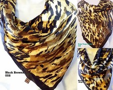 Authentic 100 Silk Designer Scarfs ADRIENNE VITTADINI Scarves Wrap Shawl w Tags