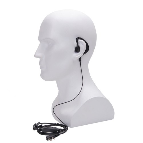 PTT Earpiece Headset Earbuds w/ Microphone Mic For Baofeng BF-UV5R UV-89 Radio - Zdjęcie 10 z 12