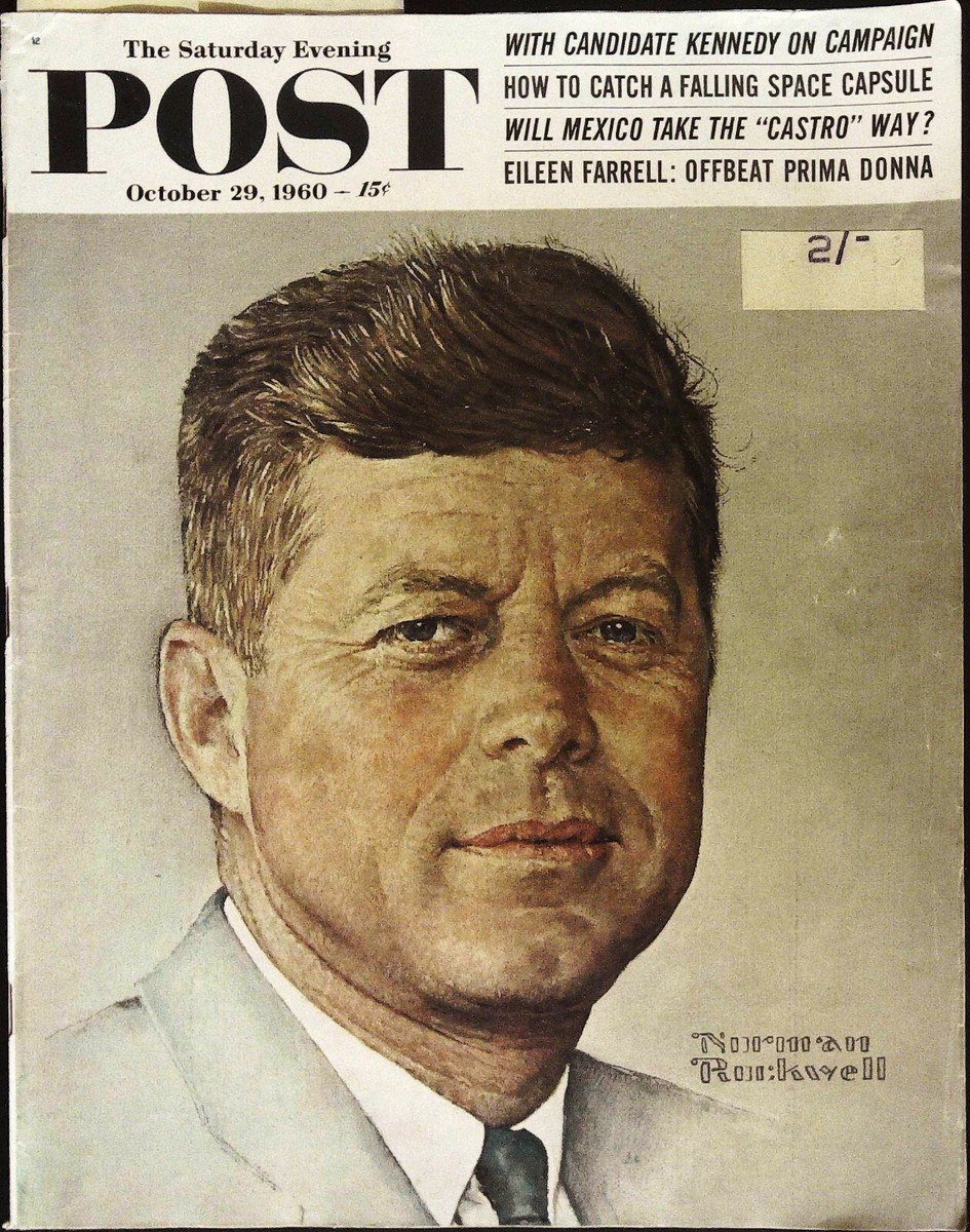 The Saturday Evening Post 1960年 Kennedy THE SATURDAY EVENING POST October 29 1960 JOHN F KENNEDY by NORMAN