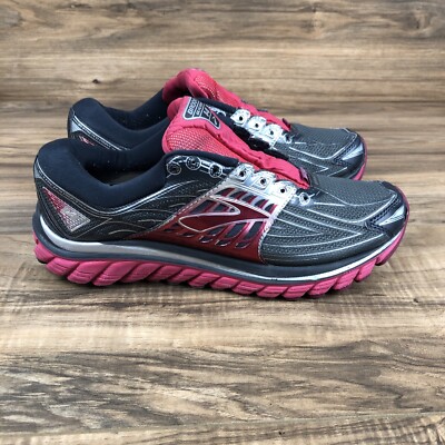 Brooks Glycerin 14 Women's Running Shoes Gray Pink Size