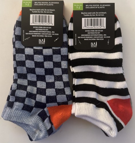 Beverly Hills Polo Club Kids Fashion Low Cut Socks 2 Sets-3 Pairs Each Size 1-7 - Picture 2 of 2