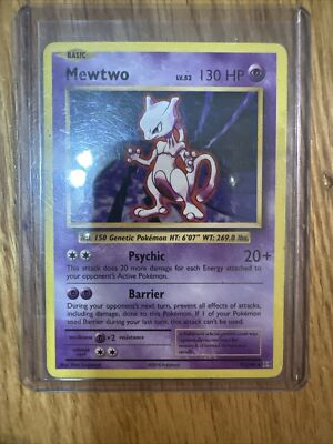 2016  First Edition Pokémon Mewtwo
