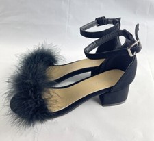 new women lady stilettos block heel sandal ankle strappy party size 6, 6.5, 7