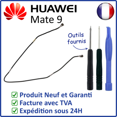 Nappe Câble Coaxial Antenne WiFi/GSM Pour Huawei Mate 9 - Avec Outils Fournis - Neuf