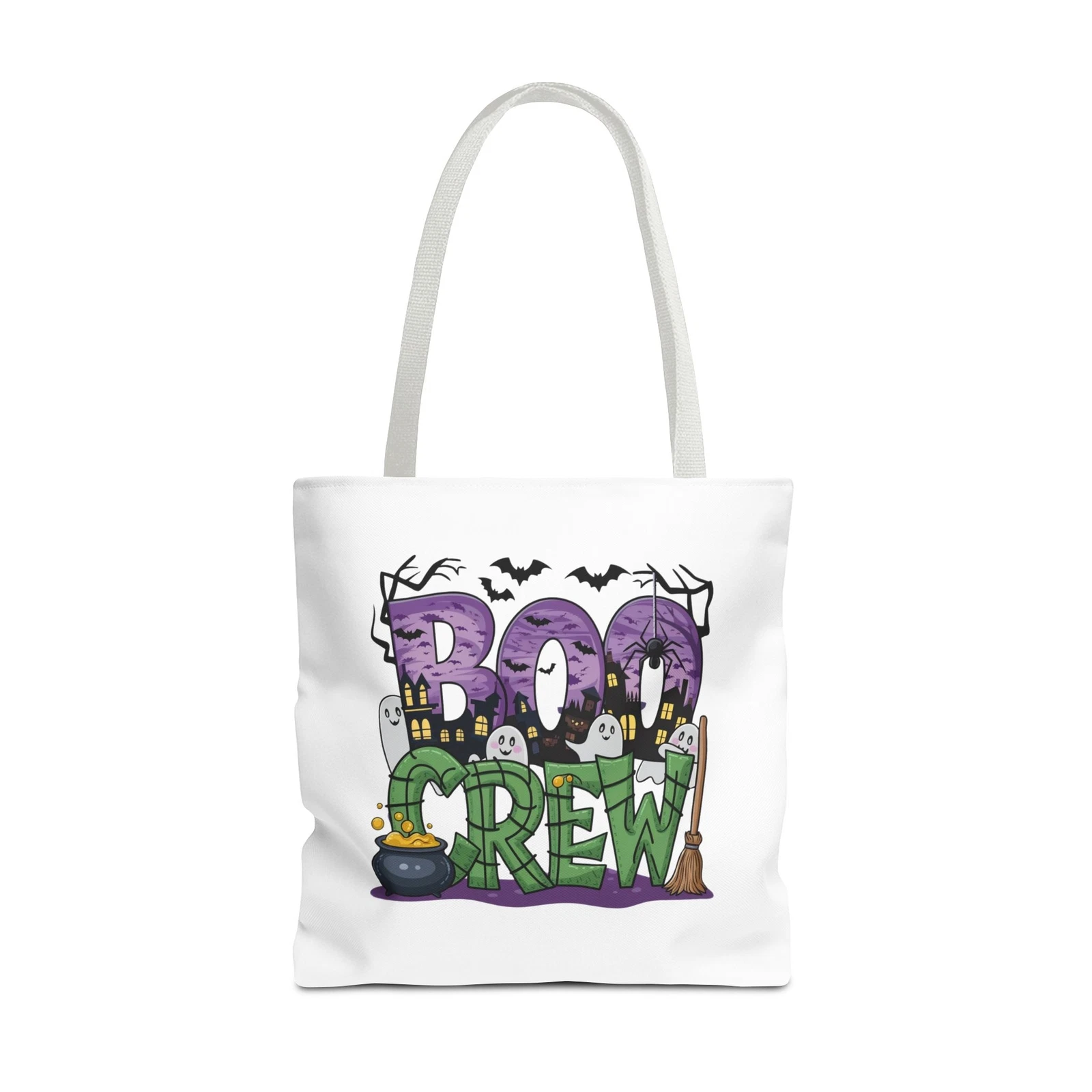 Boo Crew Halloween Tote Bag (AOP)