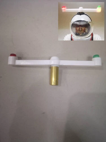 Antenna for MARX COLONEL HAP HAZARD ASTRONAUT Robot tin toy  Japan **REPRODUCT**