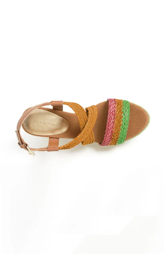 Sandalias Ivanka Trump Tally cuña talla 10 nuevas $149 Foto 3 de 3