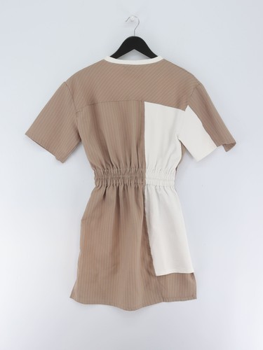 Maniere De Voir Women's Mini Dress UK 8 White Cotton - Picture 2 of 7