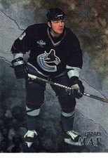 Brad May 1998-99 Be a Player #293 Vancouver Canucks Hockey