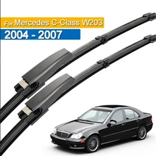 X2 Front Windshield Wiper Blade Set For Mercedes Benz W203 2004-2007 22''+22''