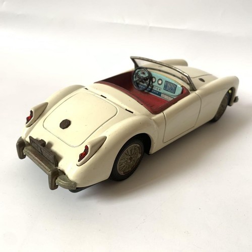 Asahi Toys ATC MGA1600 Tin Friction Train Model 24.5cm Used Without Roof - Picture 16 of 16