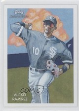 2010 Topps National Chicle Alexei Ramirez by Jeff Zachowski #99 0a1