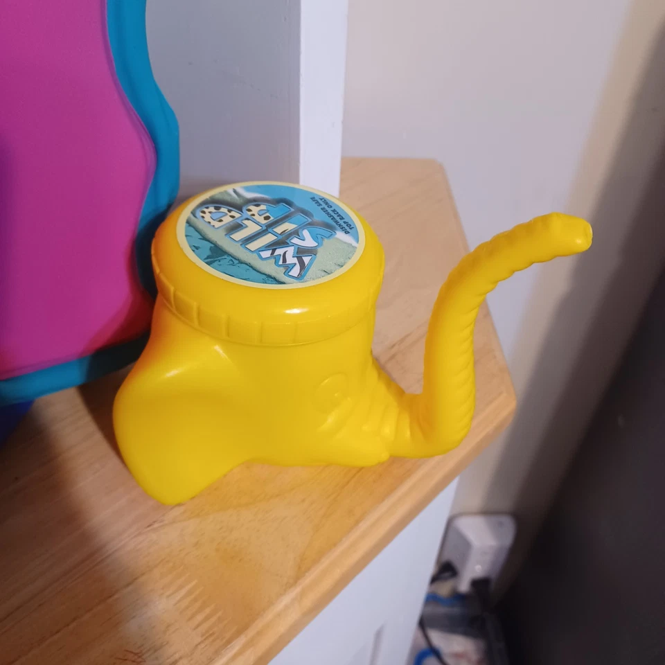 Bolsa de almuerzo Rubbermaid años 90 Elly The Elephant aislada cremallera vintage nueva con etiqueta Foto 3 de 4