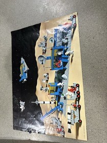 LEGO VINTAGE 1978 483 ALPHA 1 ROCKET 493- Space Command Center W/box&instruct