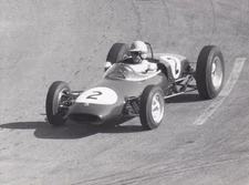 LOTUS 20/22 FORMULA JUNIOR MONZA TREVOR TAYLOR ORIGINAL PERIOD MOLTER PHOTO FOTO