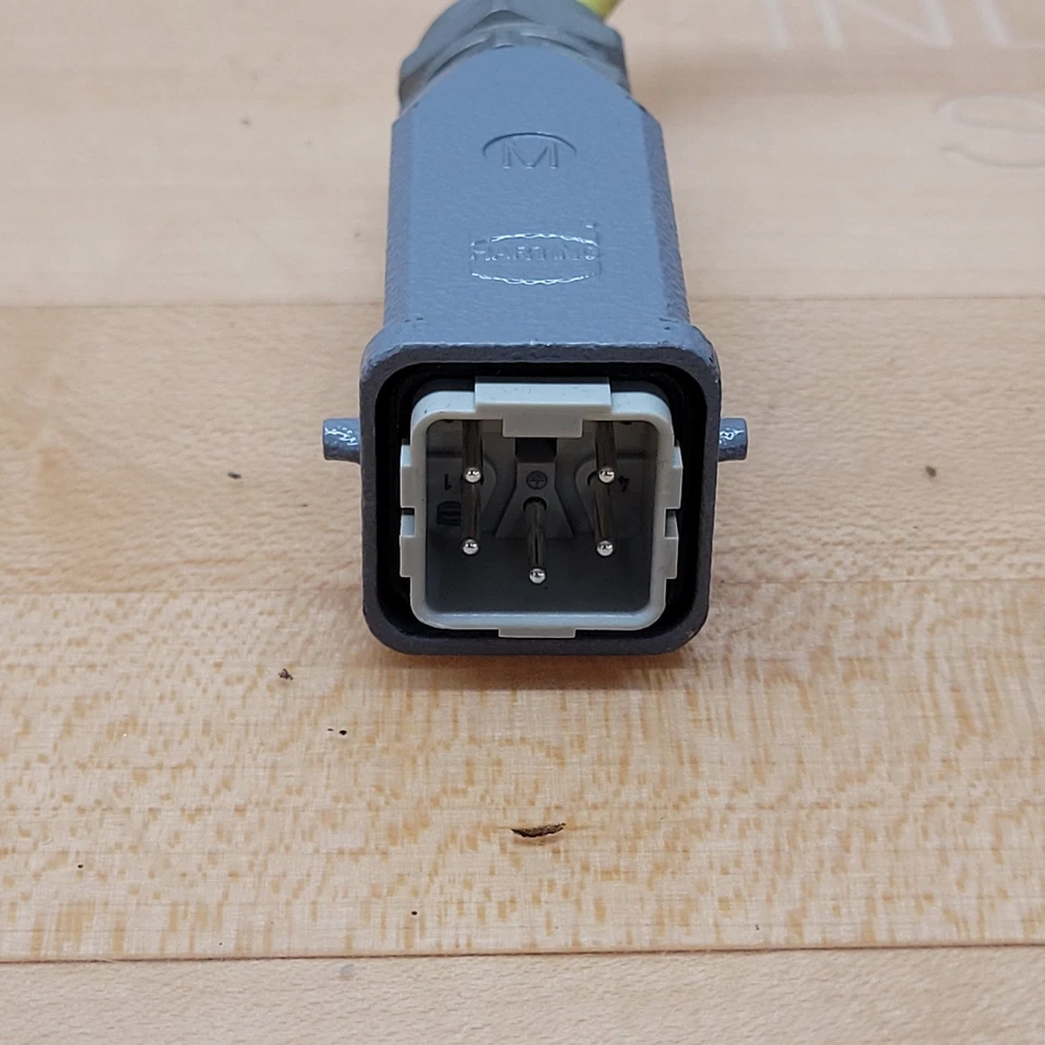 Harting HAN 4A-M Connector with Housing - USED - Image 3 of 4