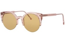 RetroSuperFuture Lucia 573 SS12 Sunglasses Women's Pink/Yellow Tint 51mm