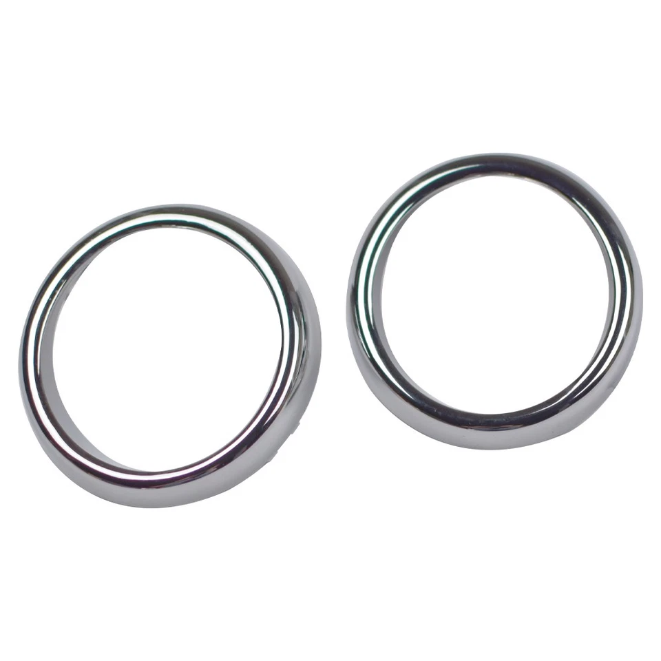 Lámpara antiniebla anillo bisel cromado 2 piezas 62256-1MS2A para Infiniti G25 G37 M37 M56 Foto 2 de 4