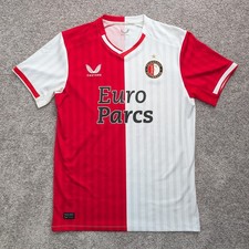 Castore Feyenoord 2023-24 Original Home Soccer Football Jersey Shirt Sz Medium