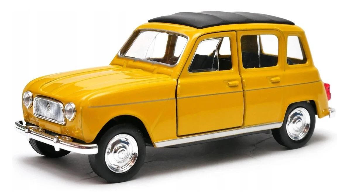 Miniature Voiture Renault 16 (R16) Welly – Échelle 1:60, Métal, 7 Cm, Neuve